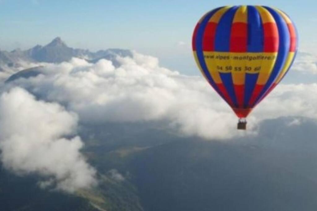 Super Appartement Cocooning Vu Mont Blanc Sallanches Luaran gambar