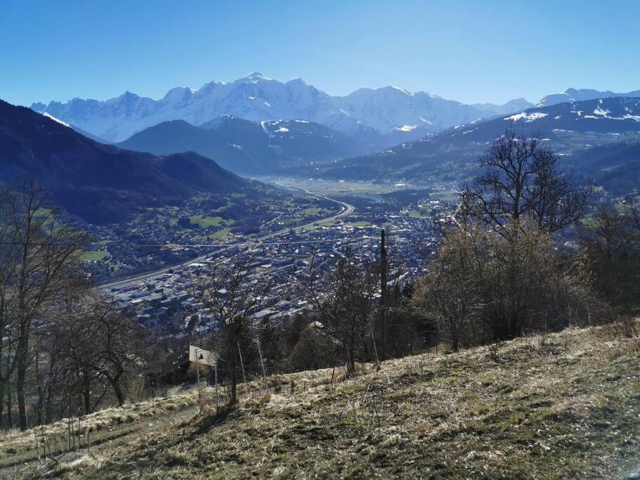 Super Appartement Cocooning Vu Mont Blanc Sallanches Luaran gambar